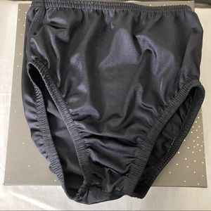 Cobblestones Dance Cheer Briefs, Black, Small Young/Juniors